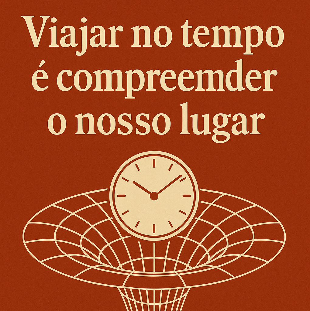Viajar no tempo é compreender o nosso lugar